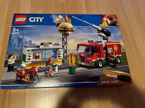 Lego City brandutryckning 60214
