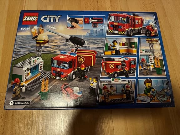 Lego City brandutryckning 60214