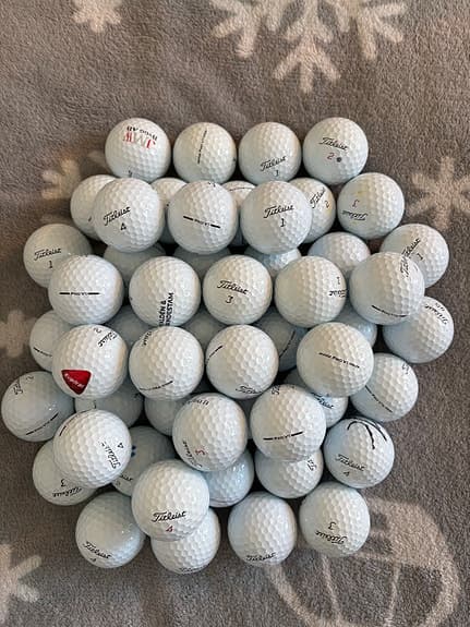 Golfbollar - 50st Titleist ProV1/x Klass A