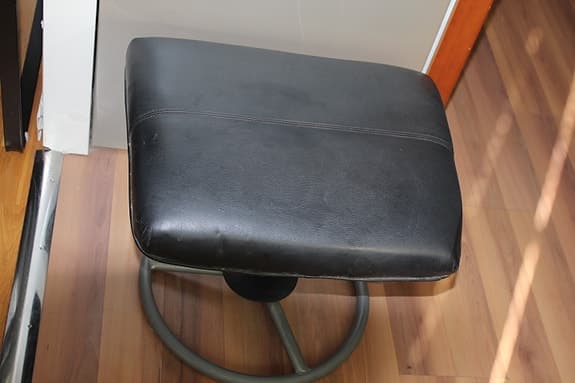IKEA Läder Pall