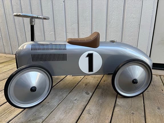 Rofa Design Retro Roller Gåbil Jean Silver