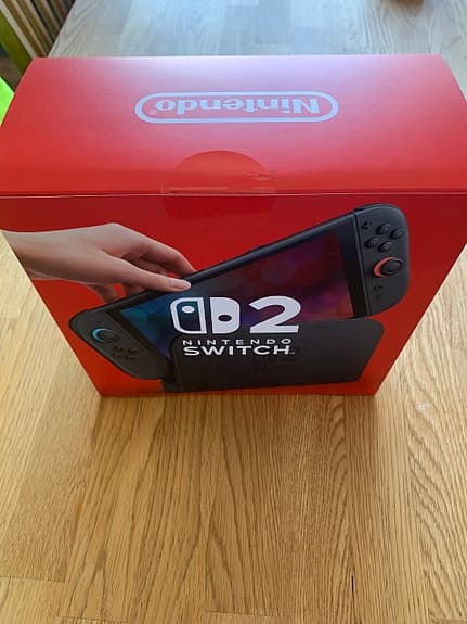 Nintendo Switch 2 – Oöppnad (svensk release)
