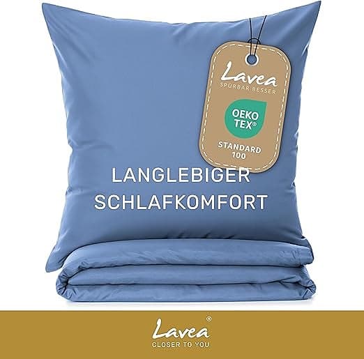 Sängset i mikrofiber med påslakan 135x200 + 1 örngott 80x80 cm