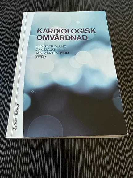Studentlitteratur Kardiologisk omvårdnad lärobok medicin och hälsa