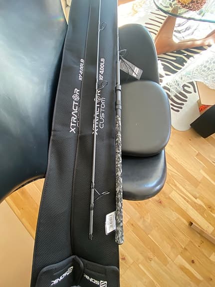 3x Sonik - Xtractor Custom Rods 10ft 4,00lb kamouflagehandtag