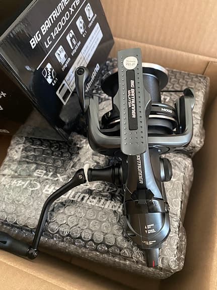 3x Shimano Big Baitrunner CI4+ LC 14000 XTB large med tillbehör