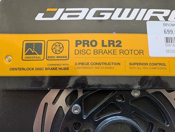 Jagwire Pro LR2  bromsskiva (140 mm)