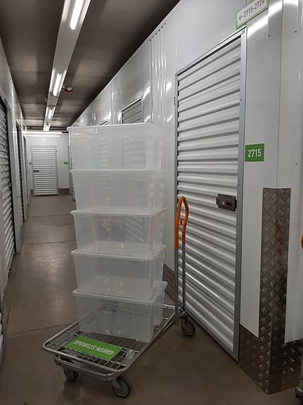 Stapelbara Plastlådor - 5 st 