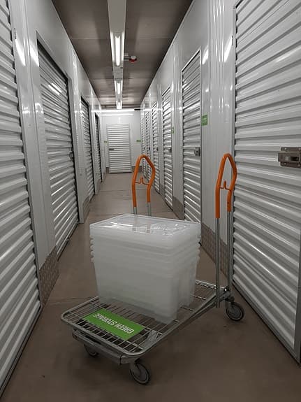 Stapelbara Plastlådor - 5 st 