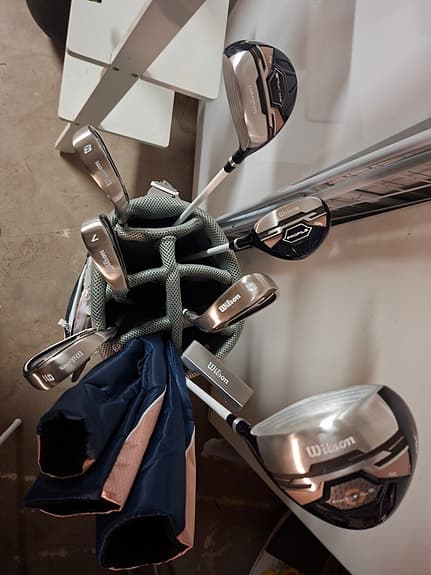 Damset Wilson golfset Vänsterklubbor