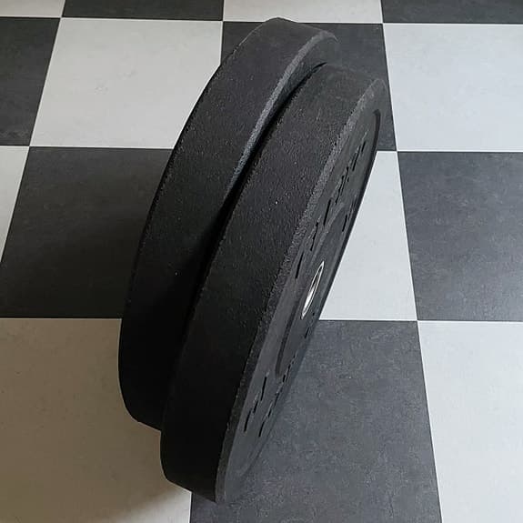 2 st Eleiko XF Bumper Plates 10 kg Viktskivor