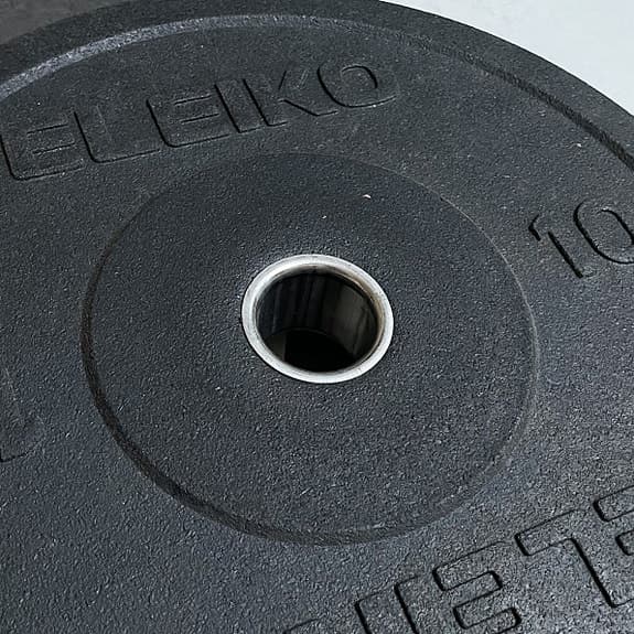 2 st Eleiko XF Bumper Plates 10 kg Viktskivor