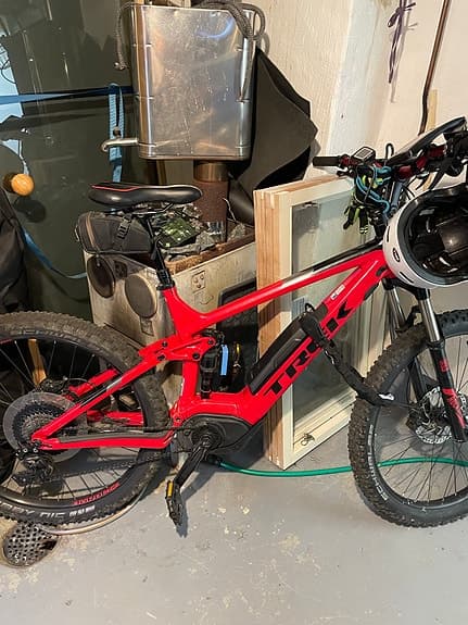 Trek Powerfly 7 elcykel 29" unisex röd storlek L Byte möjlig