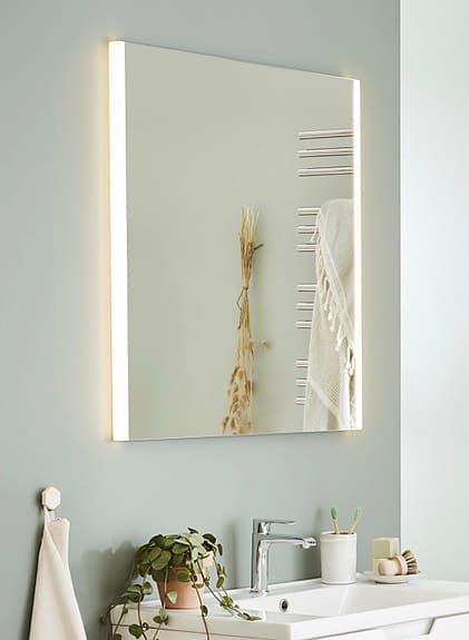 Noro Deco 800 badrumsspegel med LED-belysning