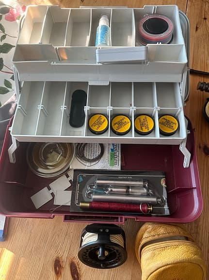 Jack Sheldon Fly flugfiskeset med spö rulle flugor och tillbehör