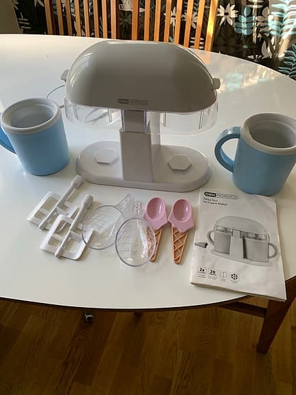 OBH Nordica glassmaskin med tillbehör