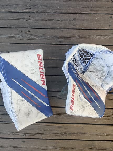 Bauer målvaktsplock och målvaktsstöt ishockey