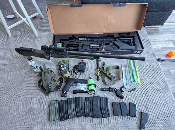 Airsoft samling