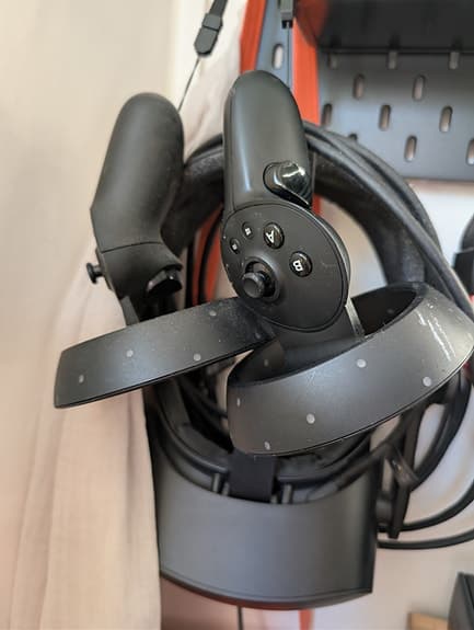 HP Reverb G2 VR Headset & 2 handkontroller.