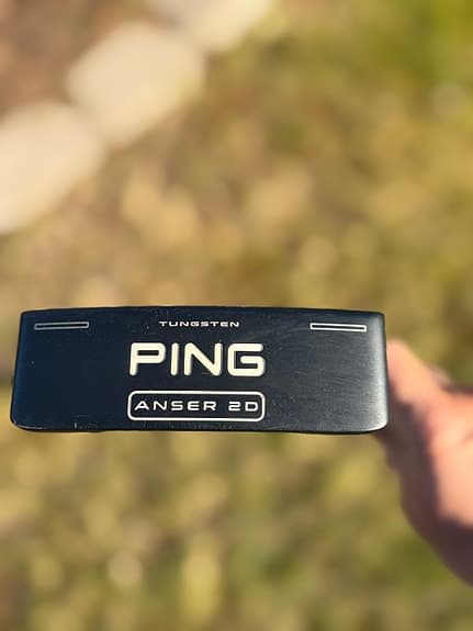 Ping Anser 2D putter 34 tum med Golf Pride Reverse Taper grepp