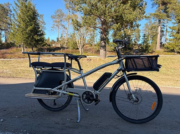 Yuba Boda Boda longtail - elcykel - familjecykel