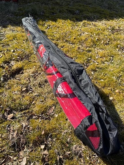 Jobe vattenskida 67 tum röd med draglina och fodral