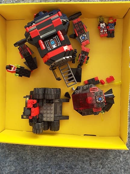 Lego System rymdset byggsats. Nr. 6949.