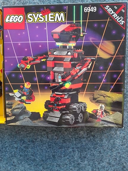 Lego System rymdset byggsats. Nr. 6949.