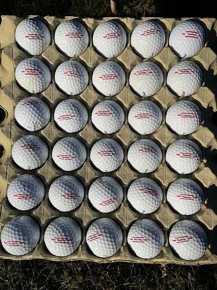 30 st Titleist trufeel golfbollar i bra skick