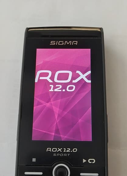 Sigma Rox 12.0 GPS cykeldator svart