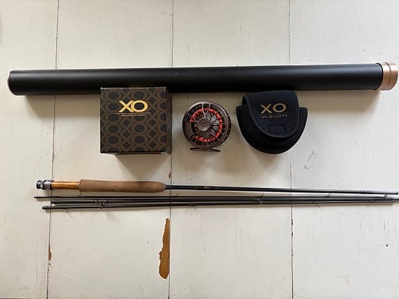 Vision XO flugspö med XO rulle