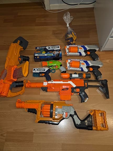 Arsenal av Nerf-vapen!