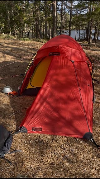 Hilleberg Jannu tält 2‑personers rött