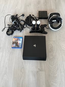 Sony Playstation 4 PRO 1Tb spelkonsol svart med tillbehör