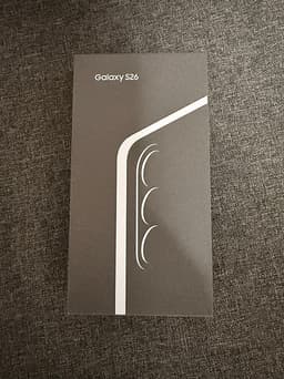 Samsung Galaxy S26 5G -12/256GB (svart)