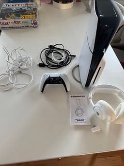 Ps5 Slim inkl hörlurar