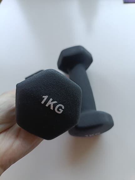 Unisex Neoprene Dumbbell （1kg*2）