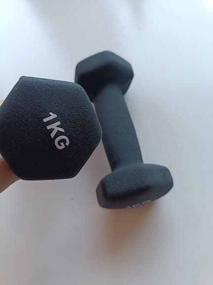 Unisex Neoprene Dumbbell （1kg*2）