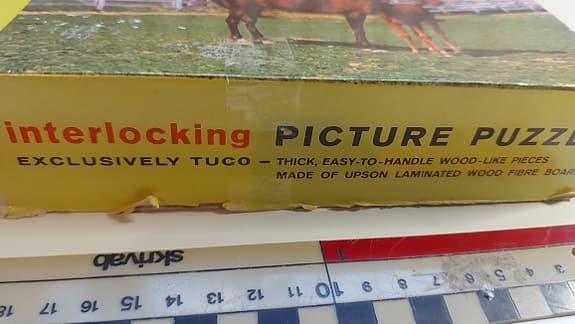 Tuco Picture Puzzle pussel hästar gård