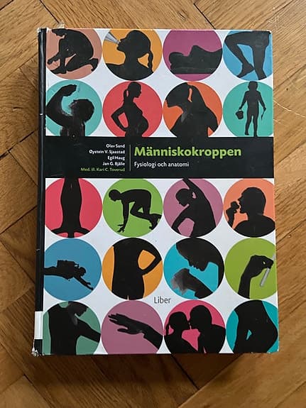 Liber Människokroppen fysiologi och anatomi lärobok medicin och hälsa