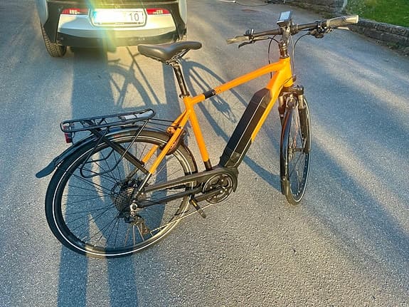 Cresent El-cykel, gått 23 mil, M ram