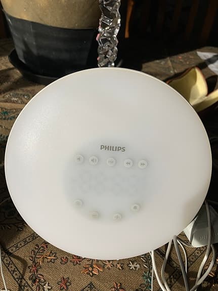 Philips väckarklocka / Wake-up HF3505