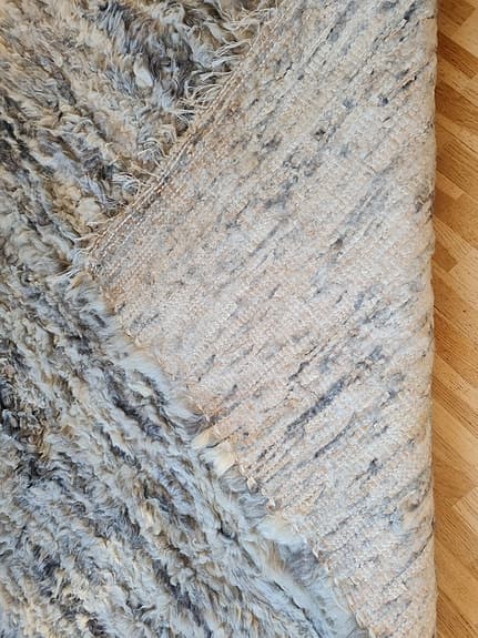 Handvävd fårskinnsmatta 150x195 cm