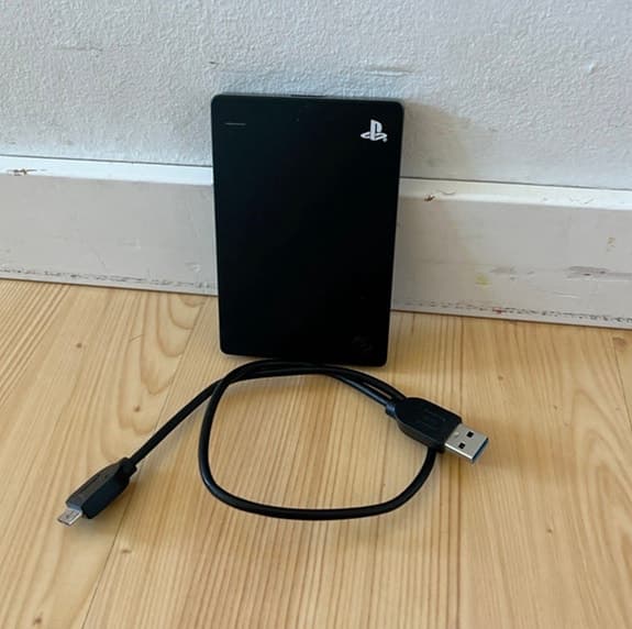 Seagate Game Drive extern hårddisk svart för PlayStation