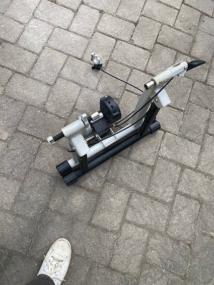 Cykel träningsrulle inomhustrainer grå/svart