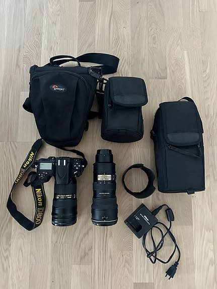 Nikon D800 + 24-70/2.8 + 70-200/2.8 VR – komplett paket