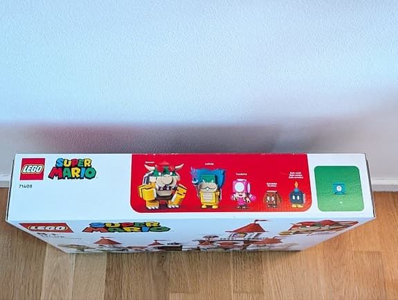 Ny & helt oöppnad LEGO® Super Mario™ Peachs slott – Expansionsset 71408
