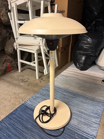 Infravärmare med lampa