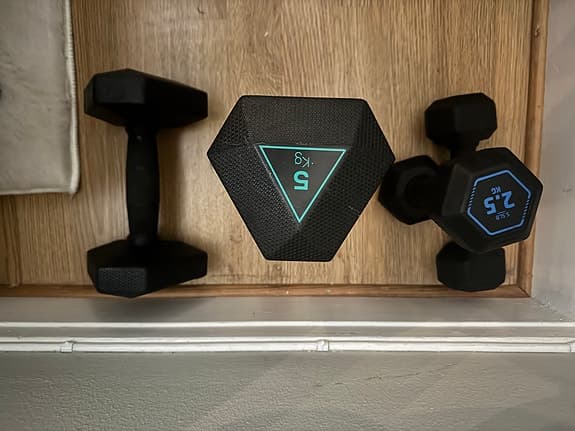 Hantlar 2,5kg och 5kg set