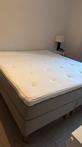 Mio Delux Sense kontinentalsäng med bäddmadrass 180 x 200